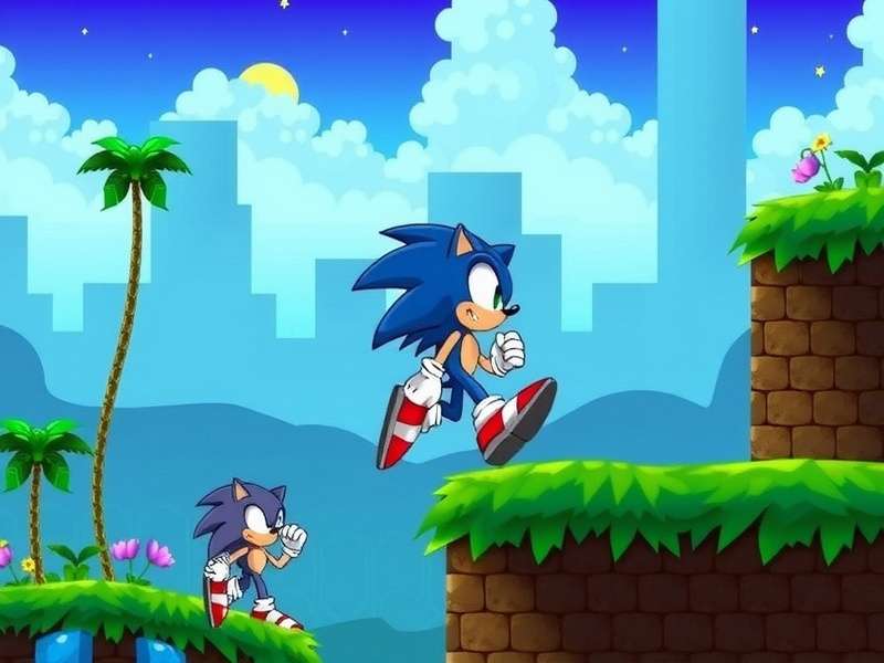 Collection of over 100 Sonic Flash games playable online