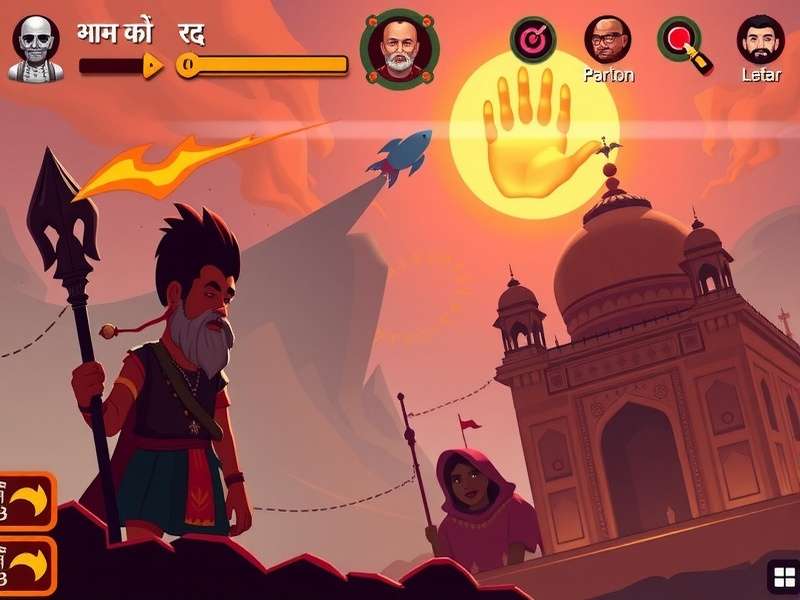 Strategy flash game interface showing resource management and unit control