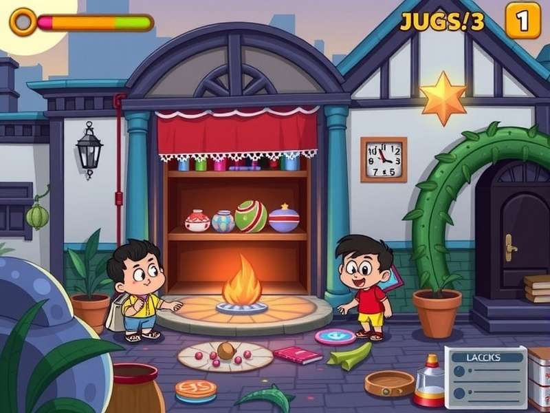 Ben 10 Alien Force Flash game screenshot showing Four Arms transformation