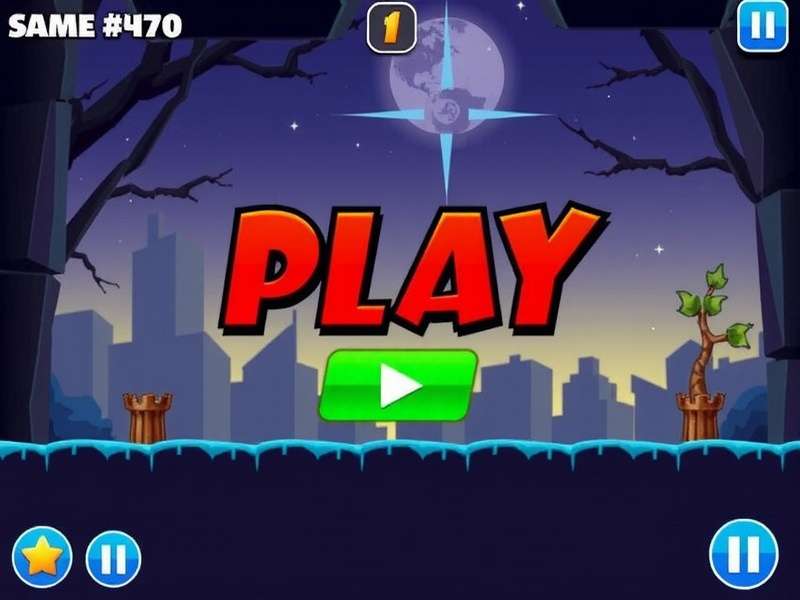 Historical computer showing early Flash game interface