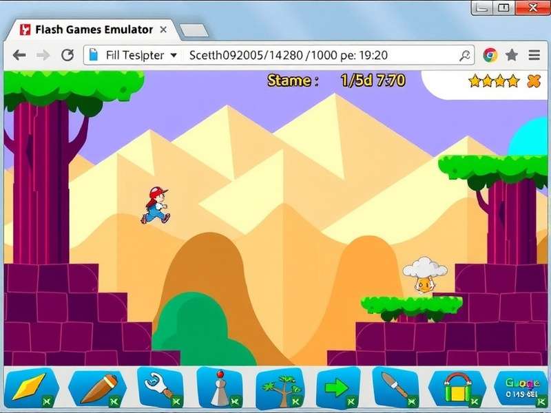 Indian gamers playing classic flash games on multiple devices