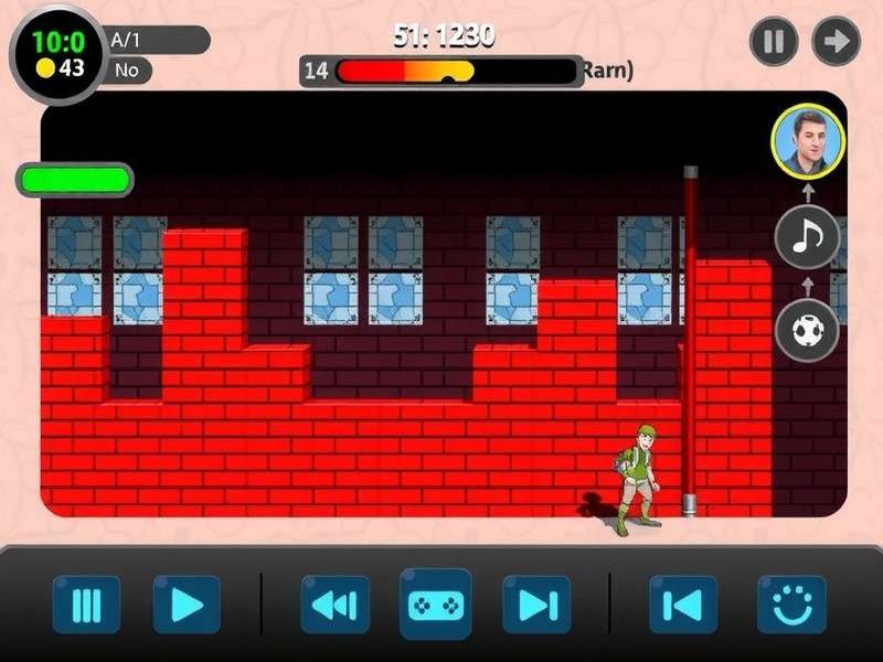 A nostalgic setup of old computer with headphones, representing the era of Flash game music