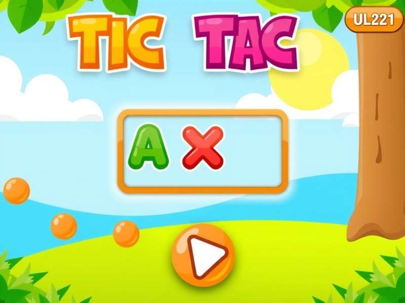 Tic Tac Dough Flash Game gameplay screenshot showing grid and scores
