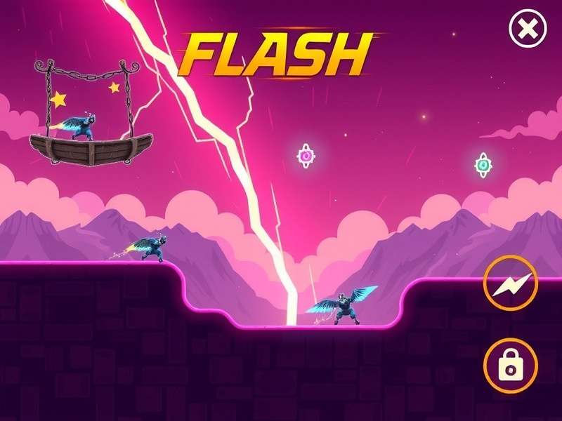 Flash Game Development Timeline showing key milestones