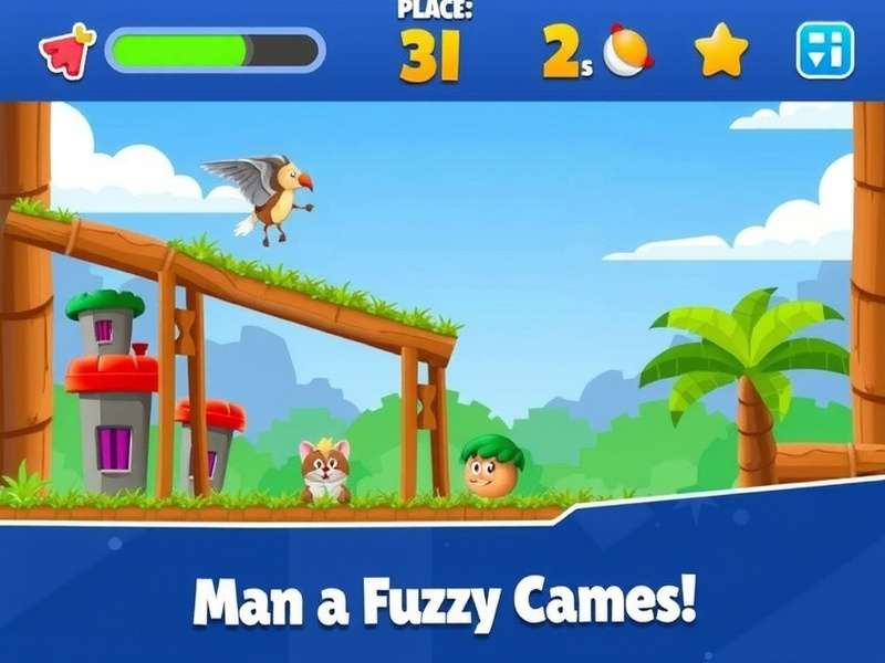 Children playing educational flash games on tablet