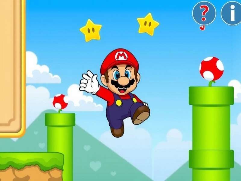 Flash Games Mario collage showing classic Mario flash titles popular in India, including Super Mario Flash, Mario Combat, and Mario Crossover